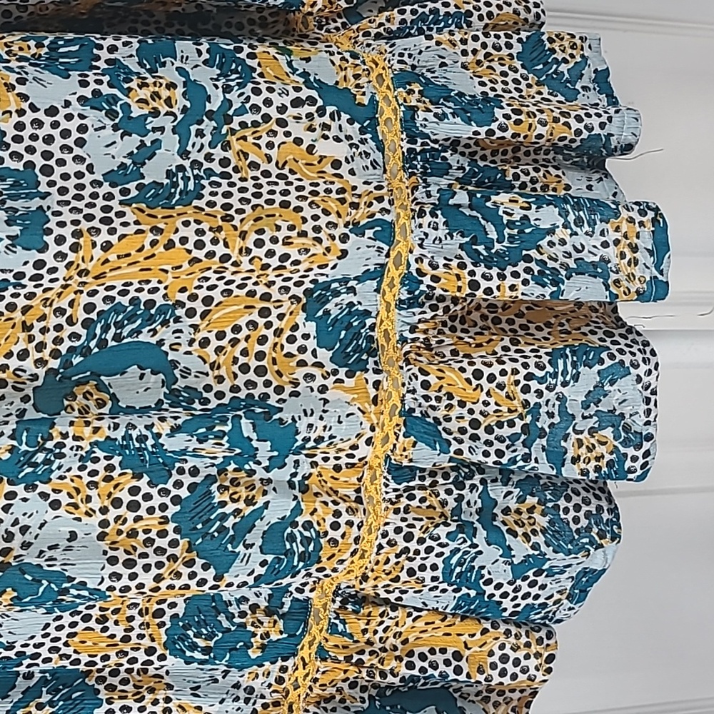 Fever Mixed Prints Blouse - Picture 4 of 12